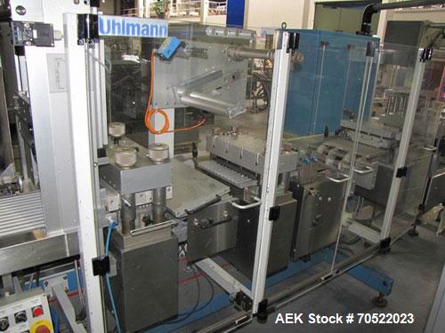 Used Uhlmann UPS 4 MT Blister Drawing/Sealing Machine for PVC/PVDC-ALU
