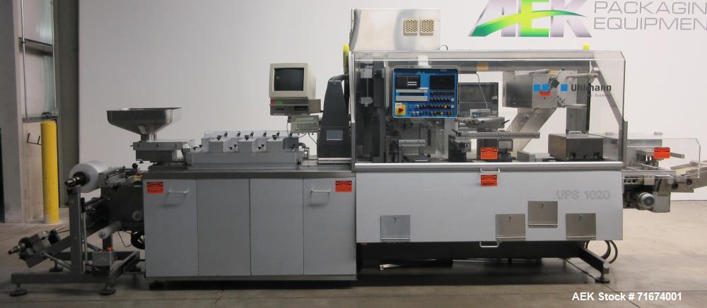 Uhlmann UPS 1020 Pharmaceutical Blister Packer