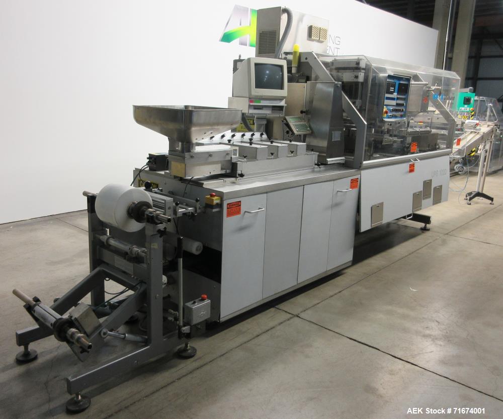Used Uhlmann UPS 1020 Pharmaceutical Blister Sealer – 300 BPM