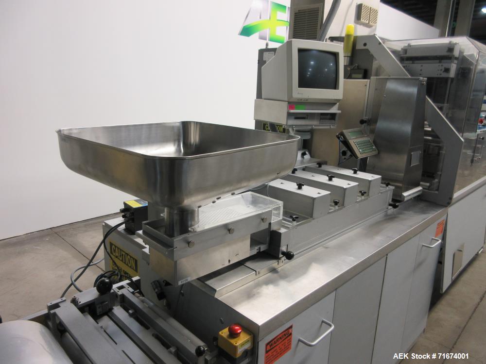 Used Uhlmann UPS 1020 Pharmaceutical Blister Sealer – 300 BPM