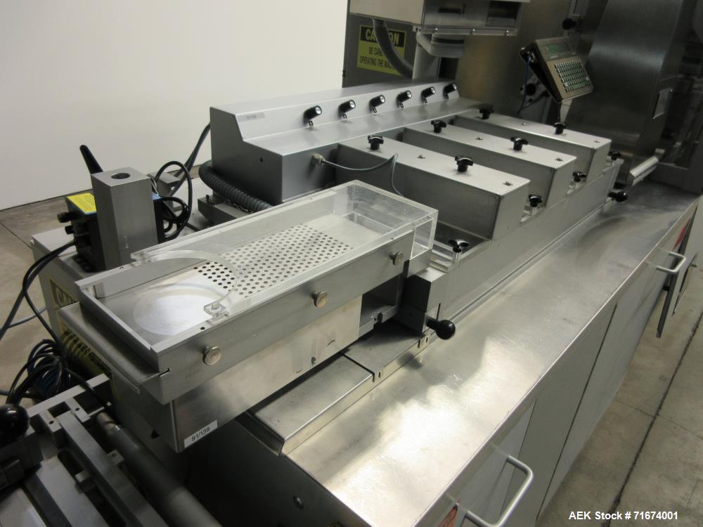 Used Uhlmann UPS 1020 Pharmaceutical Blister Sealer – 300 BPM