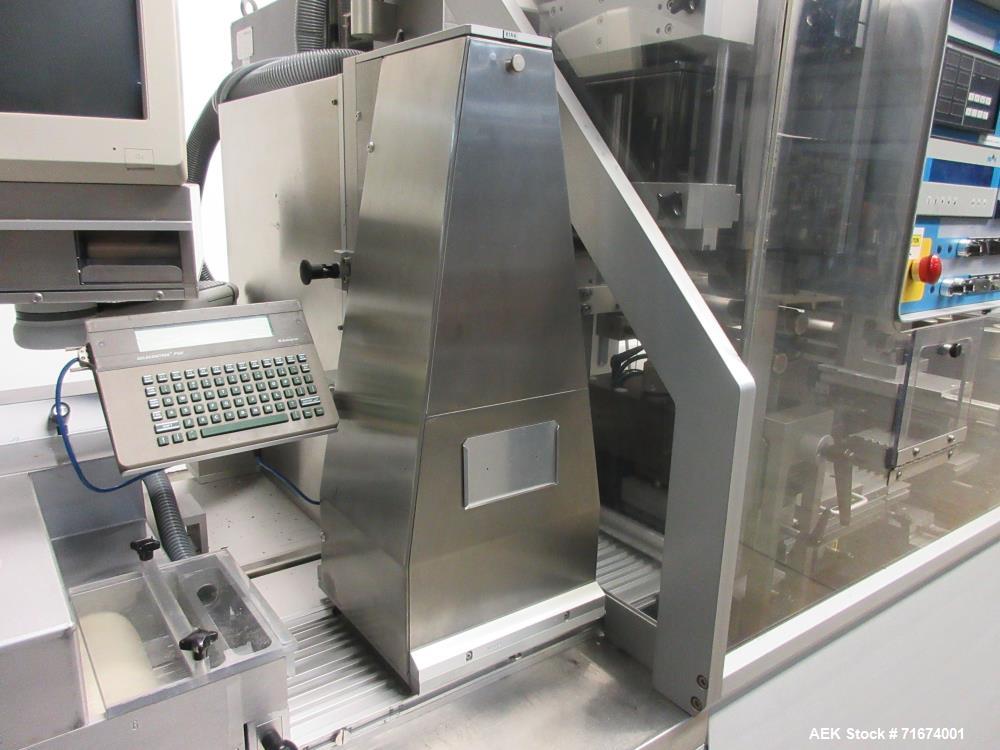 Used Uhlmann UPS 1020 Pharmaceutical Blister Sealer – 300 BPM