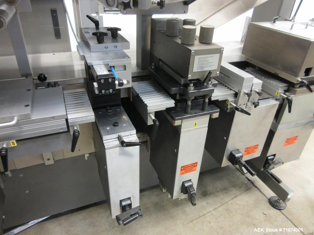 Used Uhlmann UPS 1020 Pharmaceutical Blister Sealer – 300 BPM