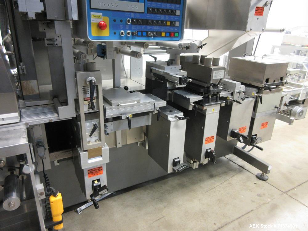 Used Uhlmann UPS 1020 Pharmaceutical Blister Sealer – 300 BPM