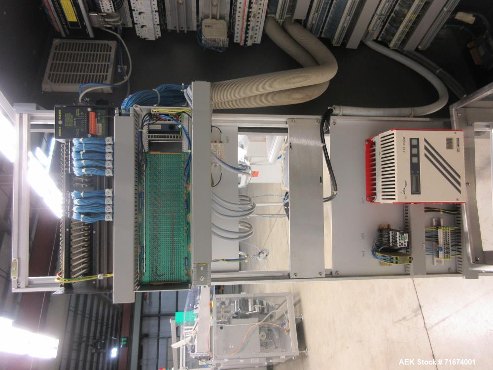 Used Uhlmann UPS 1020 Pharmaceutical Blister Sealer – 300 BPM