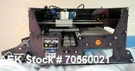 Used Uhlmann thermoformer blister packaging unit, model UPS300K, serial# 594, new 1994.
