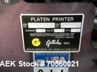 Used Uhlmann thermoformer blister packaging unit, model UPS300K, serial# 594, new 1994.
