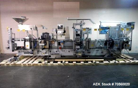 Used Uhlmann Thermoforming Blister Packaging Machine, Model UPS3