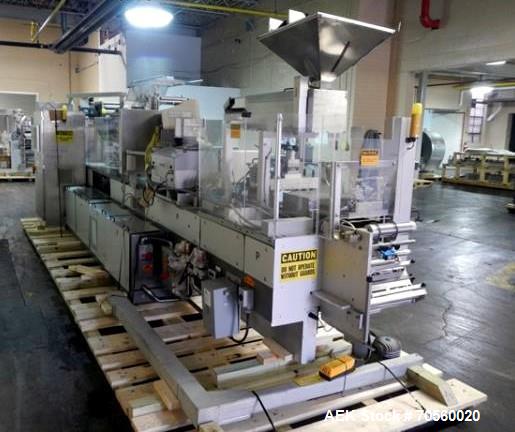 Used Uhlmann Thermoforming Blister Packaging Machine, Model UPS3