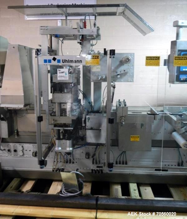 Used Uhlmann Thermoforming Blister Packaging Machine, Model UPS3