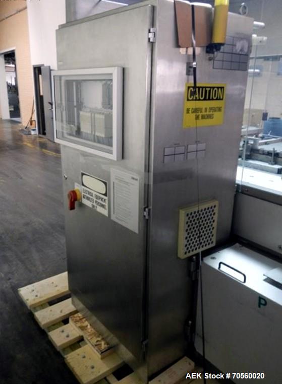 Used Uhlmann Thermoforming Blister Packaging Machine, Model UPS3