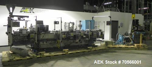 Used Uhlmann Model UPS4MT Horizontal Form and Fill Blister Pack Machine