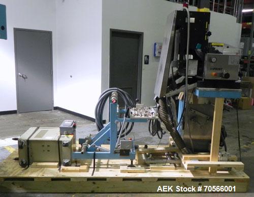 Used Uhlmann Model UPS4MT Horizontal Form and Fill Blister Pack Machine