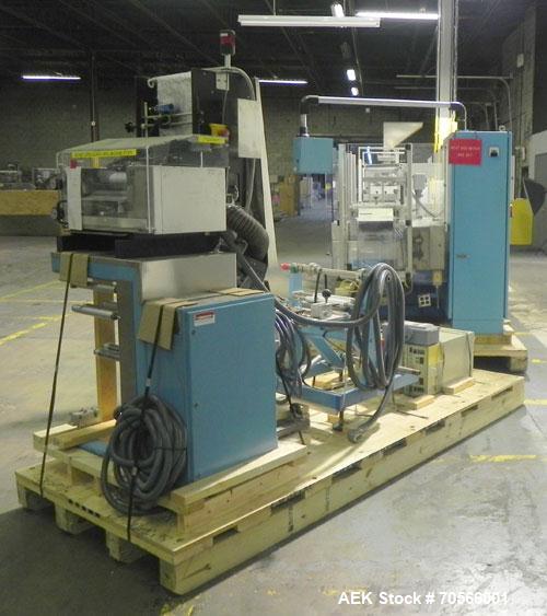 Used Uhlmann Model UPS4MT Horizontal Form and Fill Blister Pack Machine
