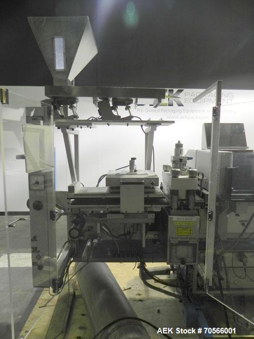 Used- Uhlmann Model UPS4MT Horizontal Form and Fill Blister Pack Machine