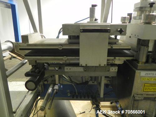 Used Uhlmann Model UPS4MT Horizontal Form and Fill Blister Pack Machine