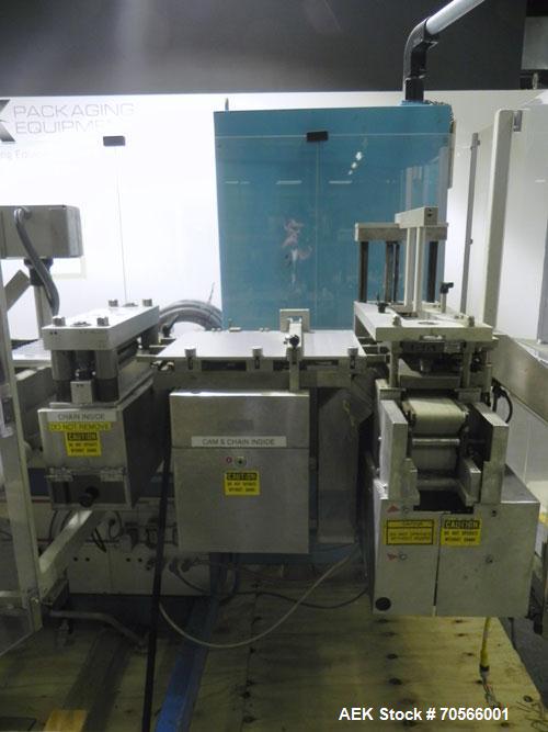 Used Uhlmann Model UPS4MT Horizontal Form and Fill Blister Pack Machine