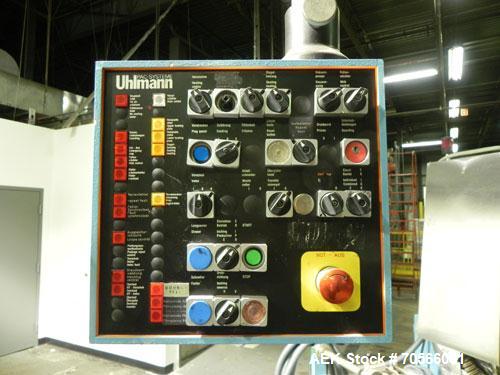Used Uhlmann Model UPS4MT Horizontal Form and Fill Blister Pack Machine