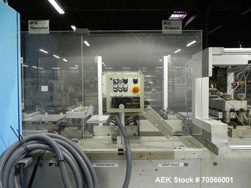 Used Uhlmann Model UPS4MT Horizontal Form and Fill Blister Pack Machine