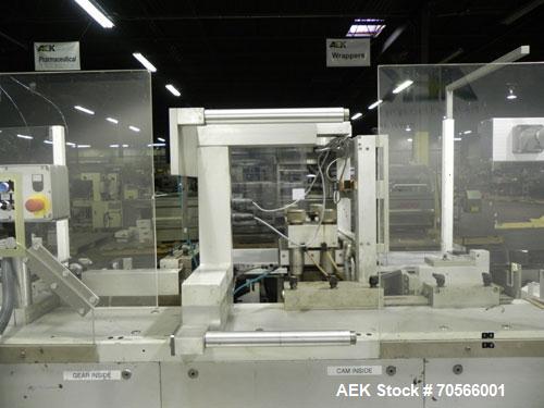 Used Uhlmann Model UPS4MT Horizontal Form and Fill Blister Pack Machine