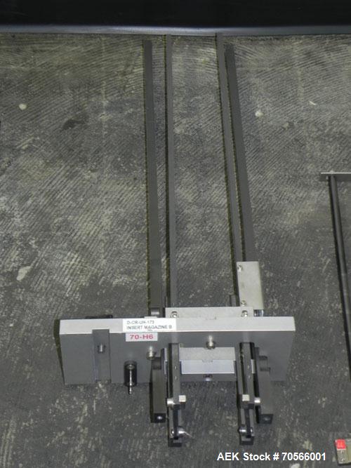 Used Uhlmann Model UPS4MT Horizontal Form and Fill Blister Pack Machine