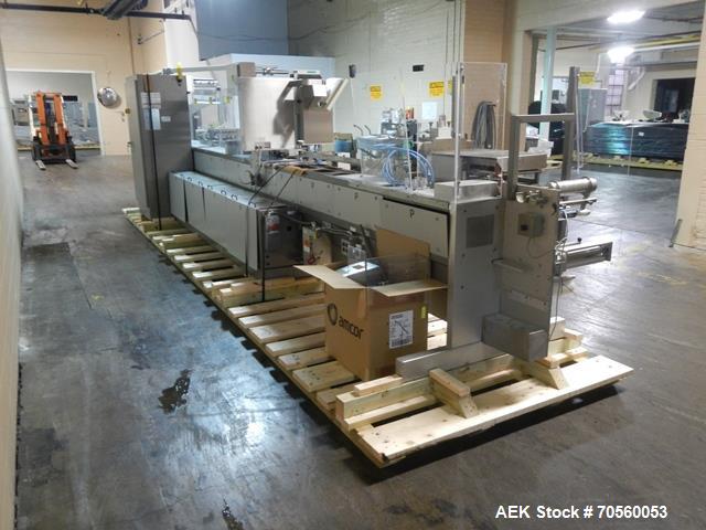 Used Uhlmann UPS4-MT Blisterpack w/Aylward Tablet Feeder