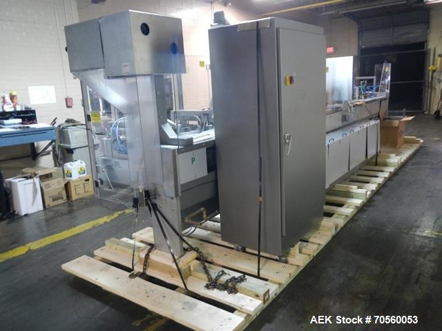Used Uhlmann UPS4-MT Blisterpack w/Aylward Tablet Feeder
