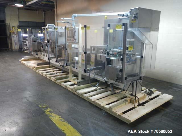 Used Uhlmann UPS4-MT Blisterpack w/Aylward Tablet Feeder