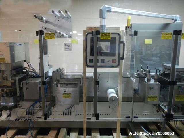 Used Uhlmann UPS4-MT Blisterpack w/Aylward Tablet Feeder