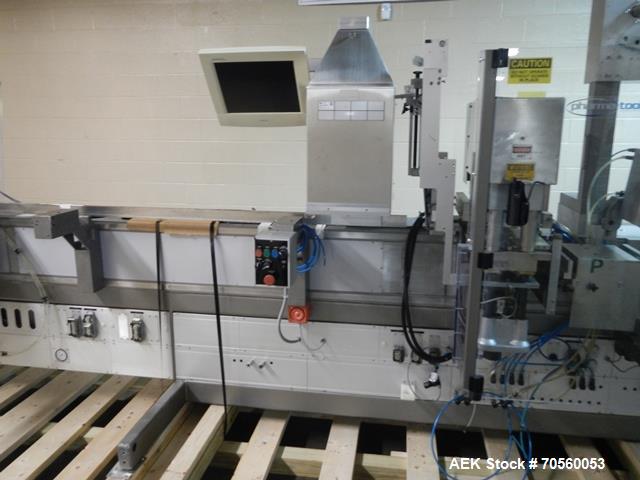 Used Uhlmann UPS4-MT Blisterpack w/Aylward Tablet Feeder