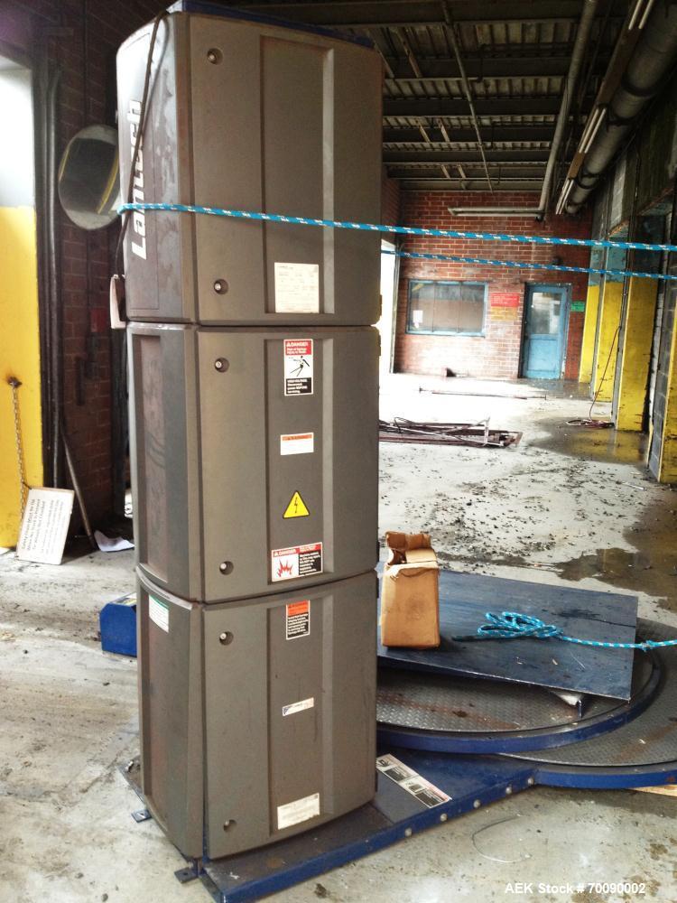 Used Uhlmann Model UPS4MT Blisterpacking Machine. Capable of speeds from 15 to 50 cycles per minute or 600 blister packs per minute. Maximum format size: 272mm x 284mm max format. Max depth of fill: ...