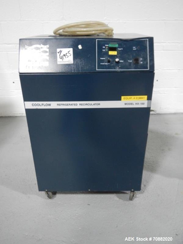 Used Uhlmann UPS4 Blisterpack Thermoformer Machine. Capable of speeds from 15 to 50 cycles per minute or 600 blister packs per minute. Maximum format size: 272mm x 284mm max format. Max depth of fill...