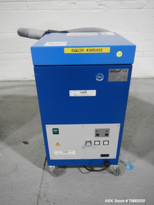 Used Uhlmann UPS4 Blisterpack Thermoformer Machine. Capable of speeds from 15 to 50 cycles per minute or 600 blister packs per minute. Maximum format size: 272mm x 284mm max format. Max depth of fill...