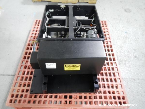 Used Uhlmann UPS4 Blisterpack Thermoformer Machine. Capable of speeds from 15 to 50 cycles per minute or 600 blister packs per minute. Maximum format size: 272mm x 284mm max format. Max depth of fill...