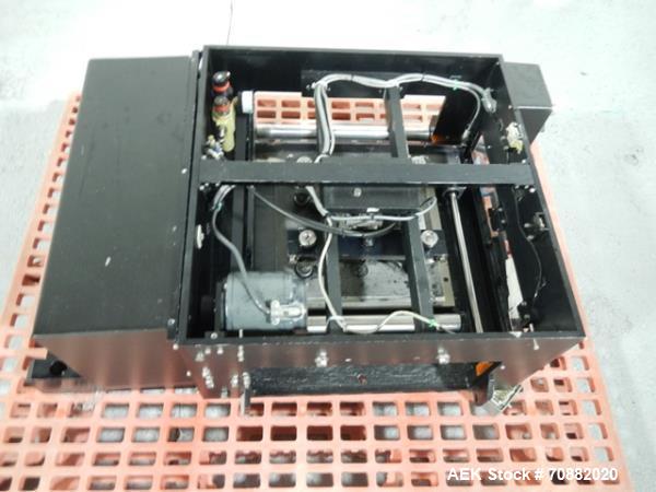 Used Uhlmann UPS4 Blisterpack Thermoformer Machine. Capable of speeds from 15 to 50 cycles per minute or 600 blister packs per minute. Maximum format size: 272mm x 284mm max format. Max depth of fill...