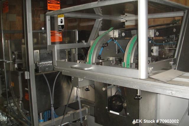 Used UHLMAN Blister Thermoformer Machine. Model UPS-4 (1998) Includes Neslab Chillers, Spare Parts, Sealing & Formation Dies