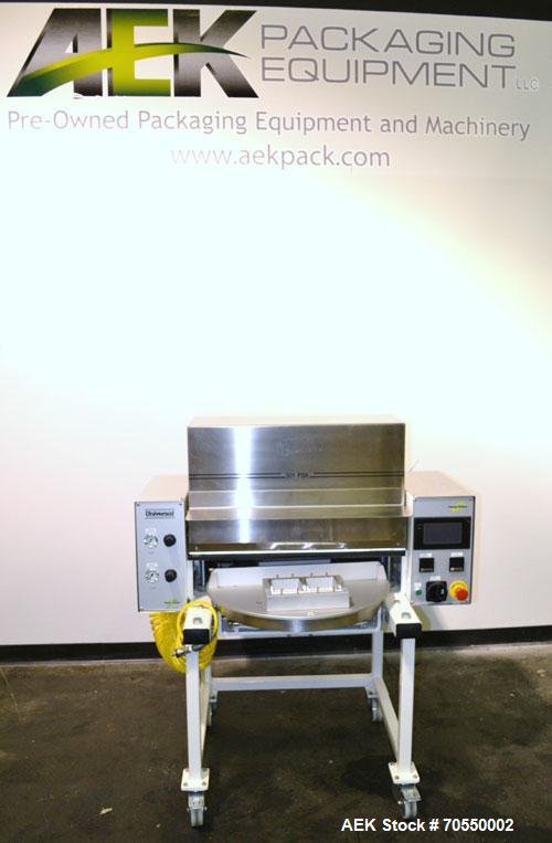 Used Tommy Nielsen Universal Model 301 FSX Rotary Blister Sealer. Machine is capable of speeds up to 700 blisters per hour. This machine forms the blister, operator manually loads the product.Built 2...