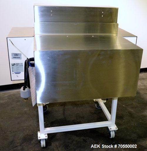 Used Tommy Nielsen Universal Model 301 FSX Rotary Blister Sealer. Machine is capable of speeds up to 700 blisters per hour. This machine forms the blister, operator manually loads the product.Built 2...