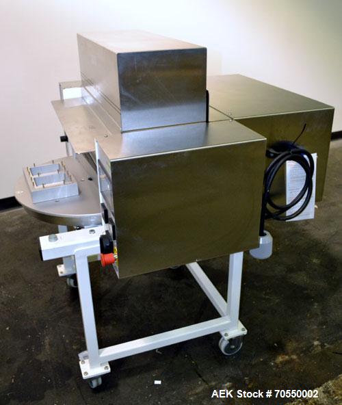 Used Tommy Nielsen Universal Model 301 FSX Rotary Blister Sealer. Machine is capable of speeds up to 700 blisters per hour. This machine forms the blister, operator manually loads the product.Built 2...