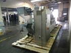Used One (1) used Uhlmann thermoforming blister packaging machine, model UPS3, with Aylward feeder, Neslab chiller, full controls, reject station, serial# 189, built 1988.