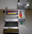 Used Sepha Model T406-001 Press Out Semi-Automatic Deblistering Machine. Can deblister reject packs at a rate of up to 40 blisters per minute. Maximum pack size 170mm Wide X unlimited length. Stainle...