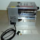 Used Sepha Model T406-001 Press Out Semi-Automatic Deblistering Machine. Can deblister reject packs at a rate of up to 40 blisters per minute. Maximum pack size 170mm Wide X unlimited length. Stainle...
