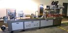 Used Klockner Medipak Model CP-2 EEL Blisterpack Machine. Capable of speeds from 20 to 60 cycles per minute. Max base film width: 150mm. Max film advance (draw off length): 150mm. Max froming depth: ...