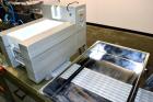 Used Klockner Medipak Model CP-2 EEL Blisterpack Machine. Capable of speeds from 20 to 60 cycles per minute. Max base film width: 150mm. Max film advance (draw off length): 150mm. Max froming depth: ...