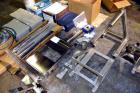 Used Klockner Medipak Model CP-2 EEL Blisterpack Machine. Capable of speeds from 20 to 60 cycles per minute. Max base film width: 150mm. Max film advance (draw off length): 150mm. Max froming depth: ...