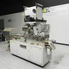 Used Noack Model DPN 760 Blisterpack Thermoformer Machine. Capable of speeds up to 60 cycles per minute. Maximum foil width 165 mm, indexing length 123 mm, forming area 150 mm x 120 mm, forming depth...