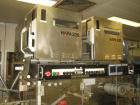 Used PamPac BP602 Blister Packaging Machine, stainless steel, 45 cycles per minute, format 6.38