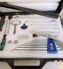 Used Pentapack Hospital Blister Line / Unit Dose Packaging Machine, Model HP500. 10-50 cycles/minute capability. 86mm max forming width; 25mm transport length; 100mm max foil width; 14mm max forming ...