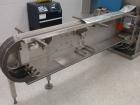 Used Uhlmann Thermoforming Blister Packaging Machine, Model UPS300. Currently running a 150mm x 120mm card, with Hapamatic foil printer, Neslab process chiller, 480 volt, serial# 552.