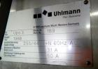 Used Uhlmann Thermoforming Blister Packaging Machine, Model UPS3
